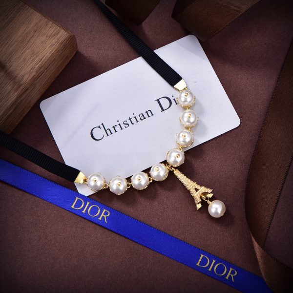18K CD Plan De Paris Choker Necklace - 图片 2