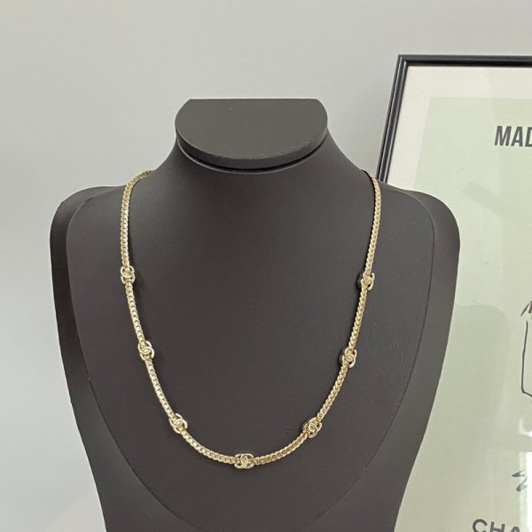 18K CC Chain Necklace - 图片 2