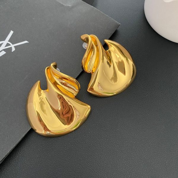 18K Saint Gold Earrings - 图片 3