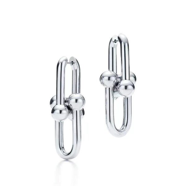 18K T HardWear Extra Large Link Earrings - 图片 3