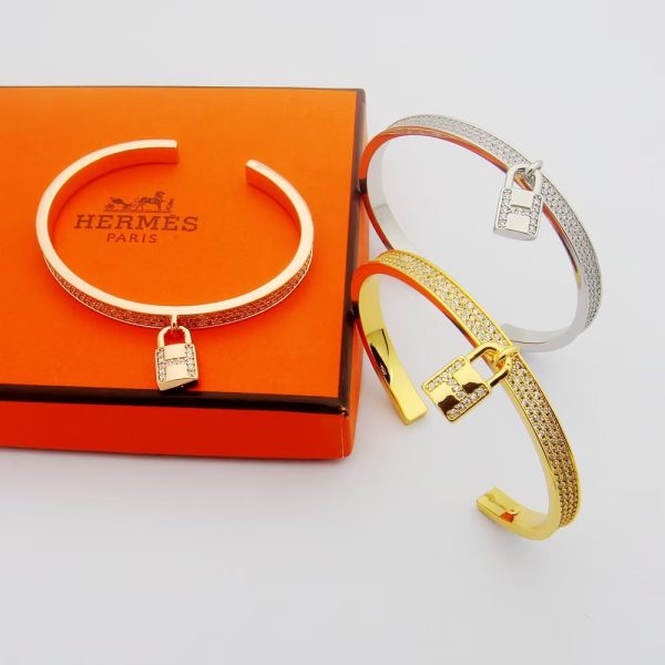 18K Kelly H Lock Vintage H Bracelet - 图片 7