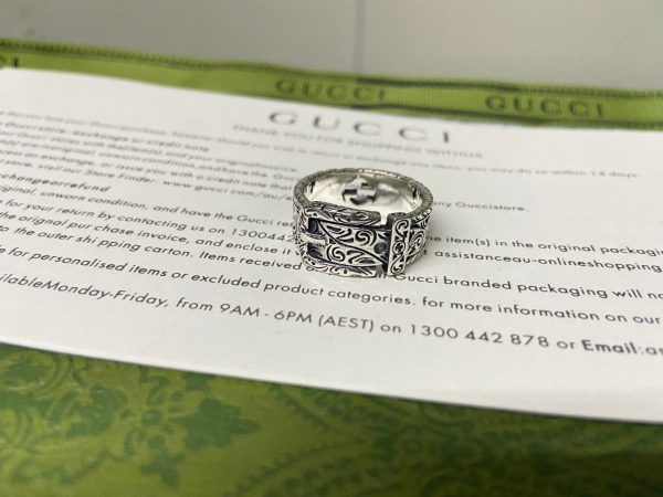 Double G Garden Gatto Ring - 图片 8