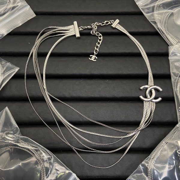 18K CC Gold Necklace - 图片 2