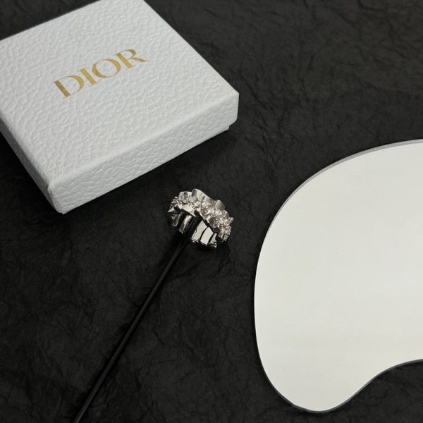 18K CD Archi Bar en Corolle Bague Ring - 图片 13