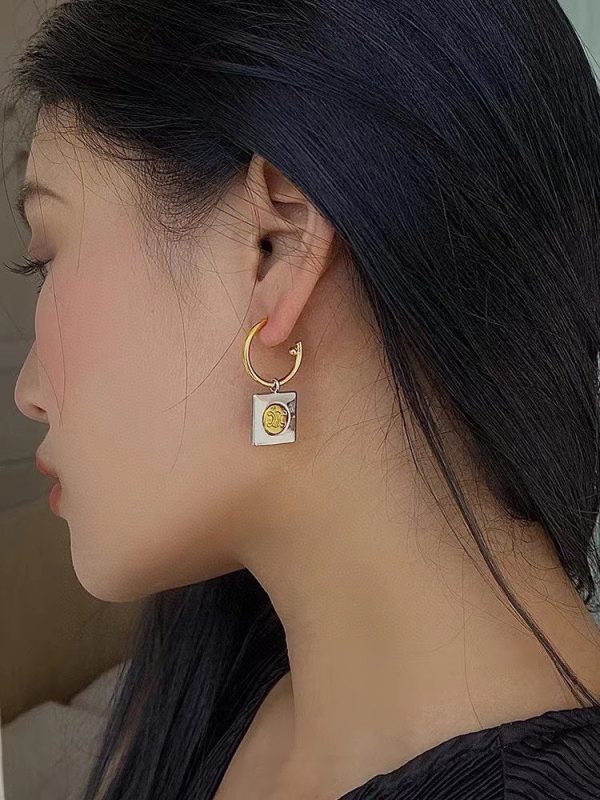 18K Triomphe Hoops Earrings - Image 3