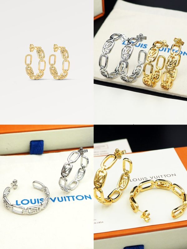 18K Louis My Chain Earrings - 图片 7