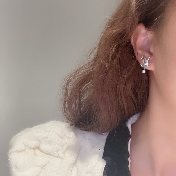 18K Louis Diamond Earrings - 图片 2