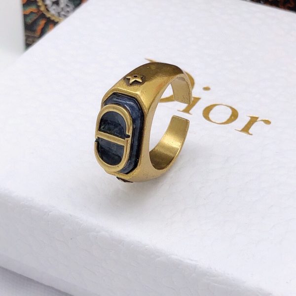 18K CD Vintage Ring - 图片 6