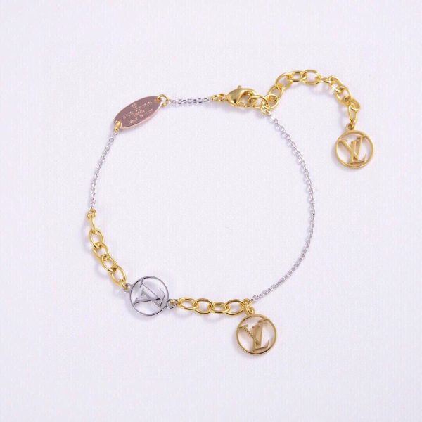 18K Louis Logomania Bracelet - 图片 3