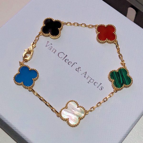 18K Vintage Alhambra Color Bracelet