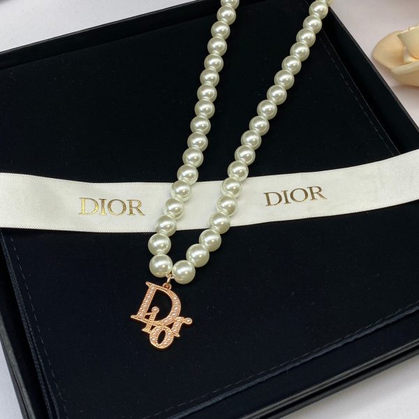 18K CD Pearl Necklace - 图片 3