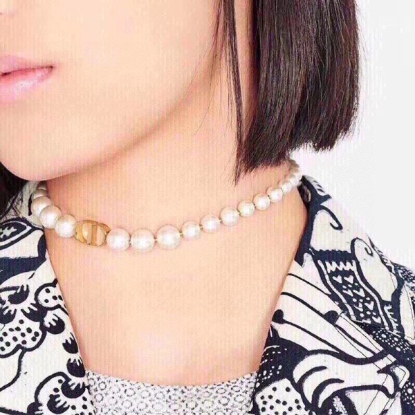 18K CD Pearls Necklace - 图片 3