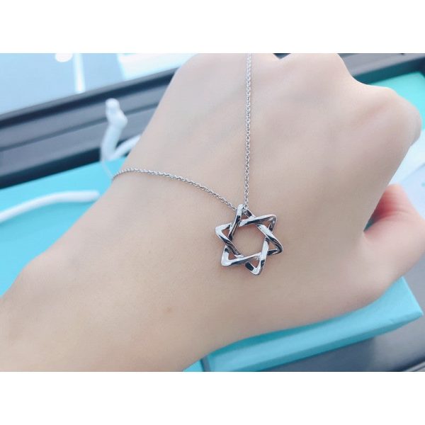 18K Star of David Pendant Necklace - 图片 2