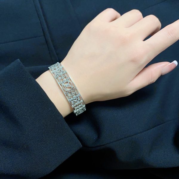 18K Louis Hollow Bracelet - 图片 6