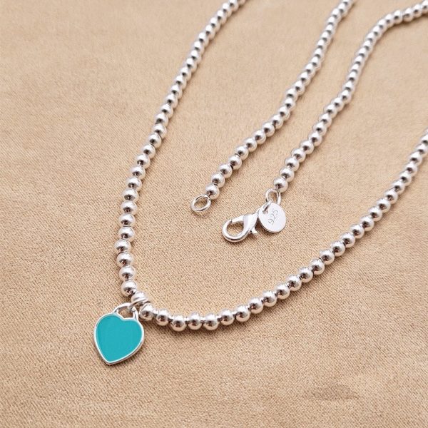 18K Return to Tiffany Heart Tag Bead Necklace - 图片 7