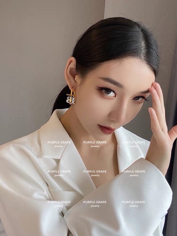 18K BB Earrings - Image 8