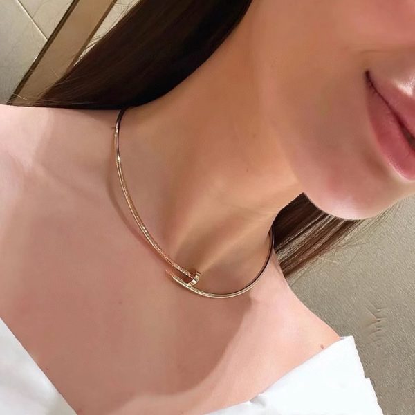 18K Juste Un Clou Diamond Necklace - 图片 5