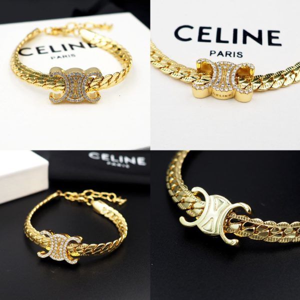 18K Triomphe Diamonds Bracelet - 图片 3