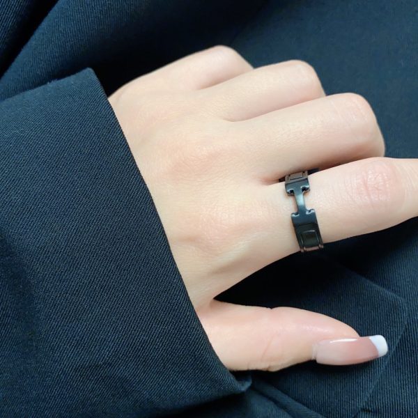 Clic HH So Black Ring - 图片 3