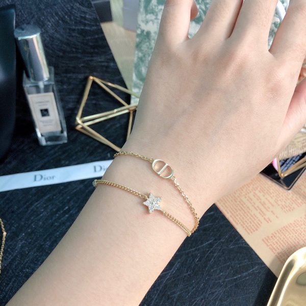 18K CD Star Diamond Bracelet - 图片 2