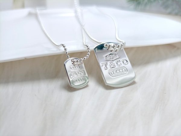 18K T 1837 Tag Pendant Necklace - 图片 6