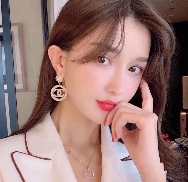 18K CC Pearl Earrings - 图片 3