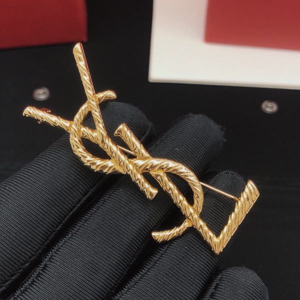18K Saint Gold Brooch - 图片 2