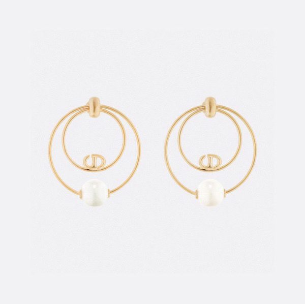 18K CD Revolution Pearl Earrings