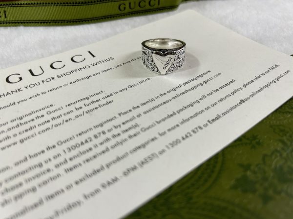 Double G Heart Ring - 图片 11
