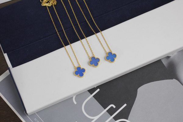 18K Vintage Alhambra Agent Pendant Necklace - 图片 7