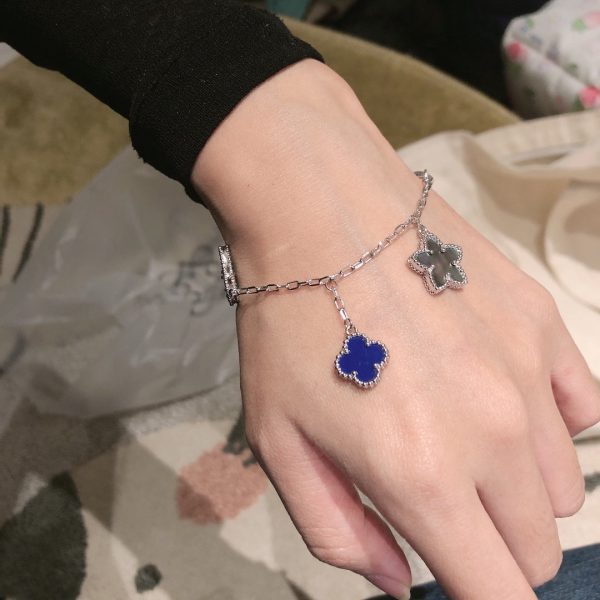 18K Sweet Alhambra Four Motifs Bracelet - 图片 2