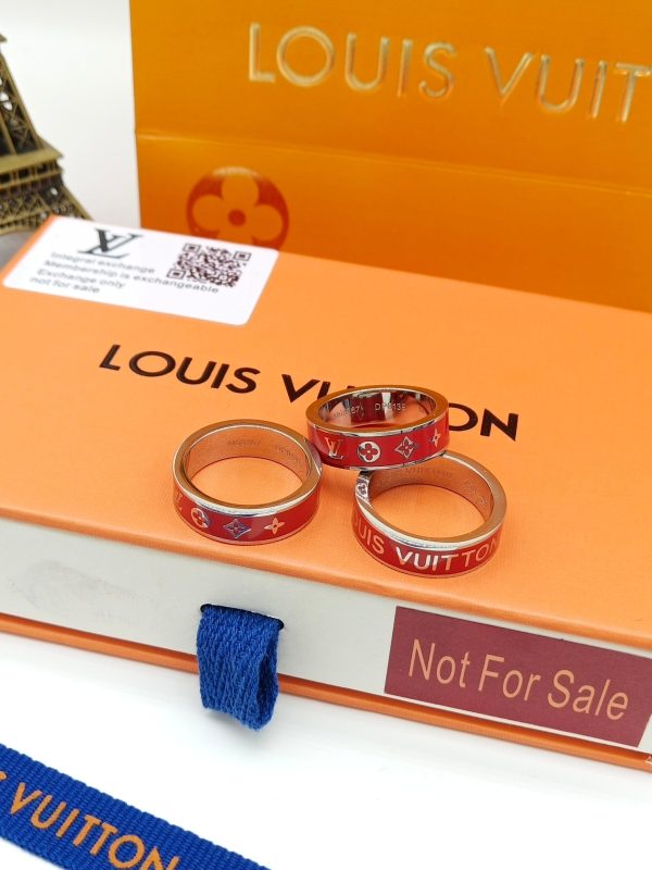 18K Louis Red Ring - 图片 7