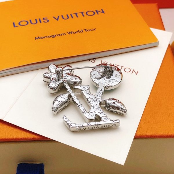 18K Louis Blooming Brooch - Image 8