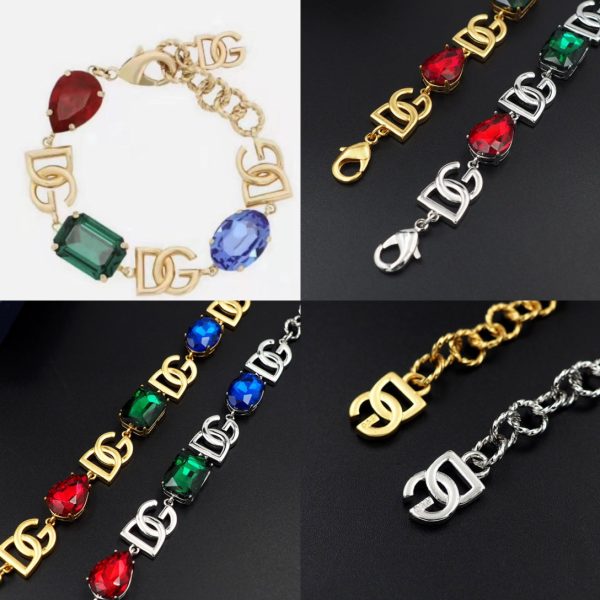 18K DG Crystals Bracelet - 图片 3