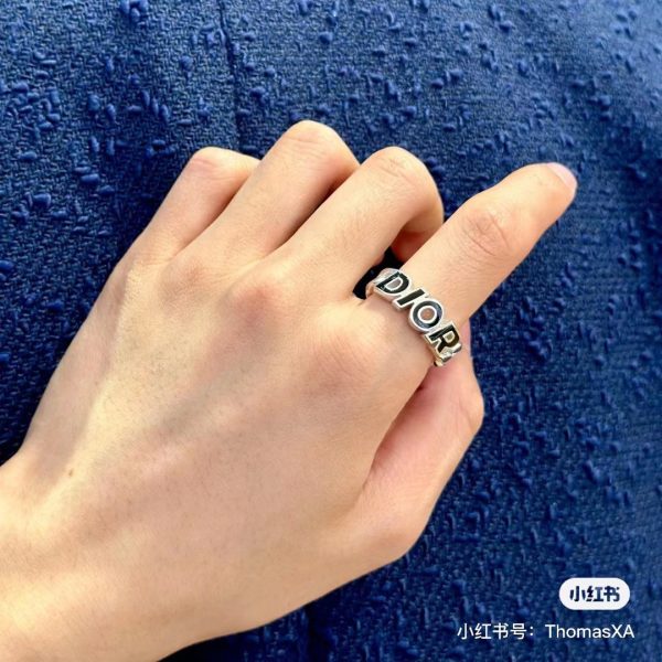 18K CD Chain Rings - 图片 2