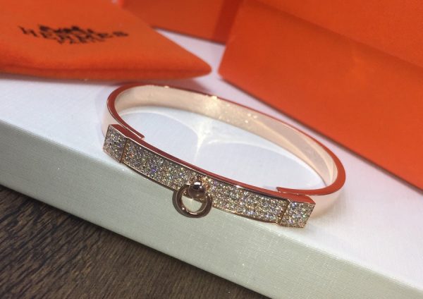 18K Collier De Chien Diamond H Bracelet - 图片 9