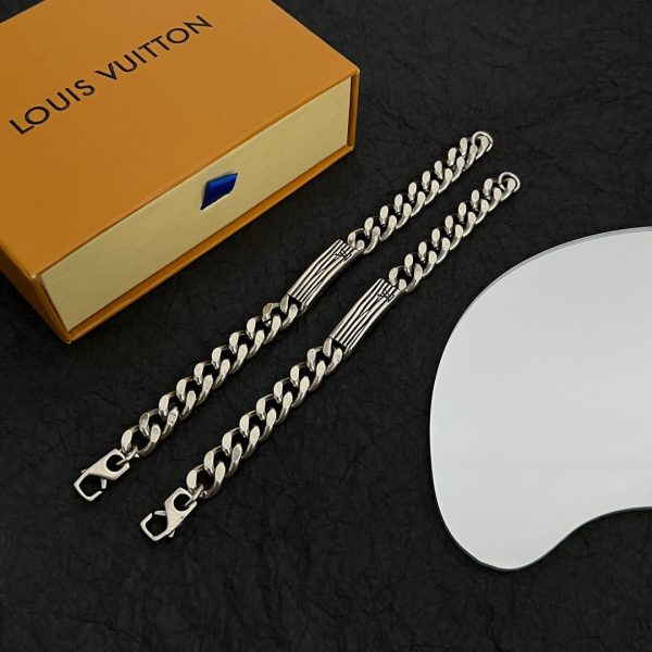 18K Louis Vintage Chains Bracelet - 图片 6