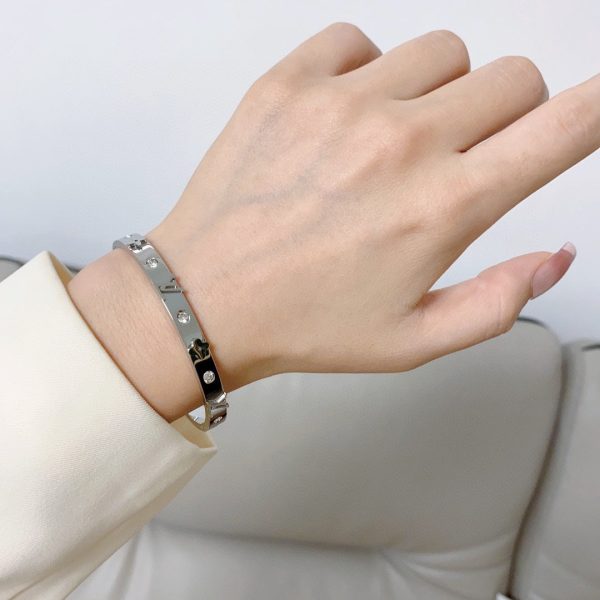 18K Louis Diamonds Bracelet - 图片 3
