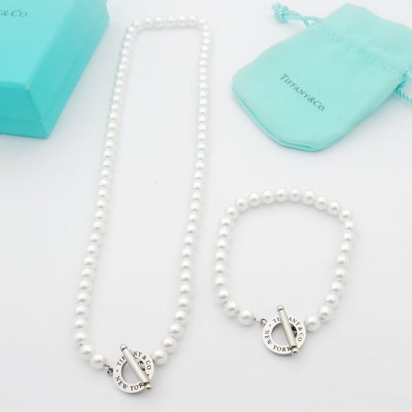 18K T Tag Beads Bracelet - 图片 2