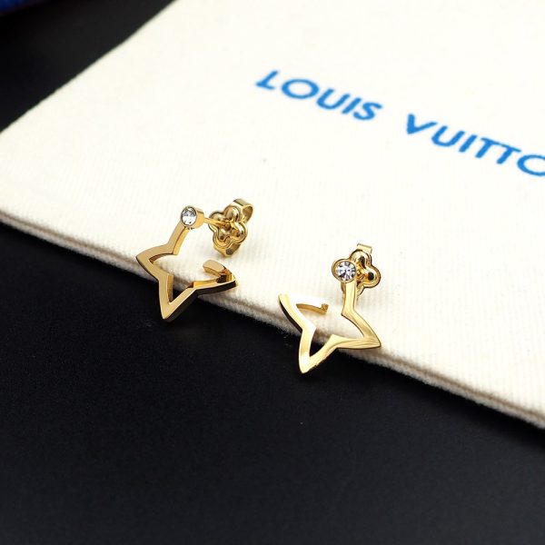 18K Louis Blossom Mini Hoops Earrings - 图片 4