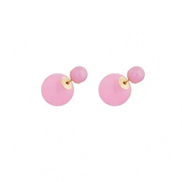 18K CD Tribales Color Earrings - 图片 2