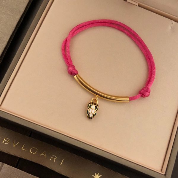18K BV Serpenti Forever Pink Bracelet - Image 4