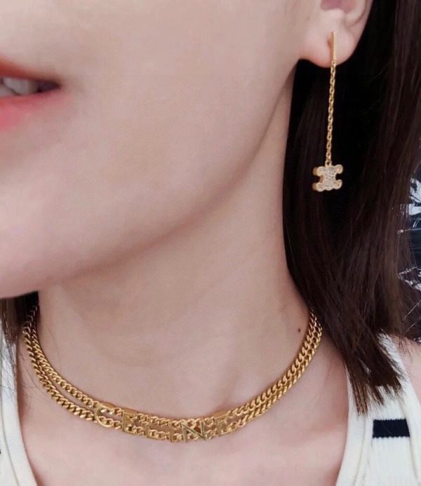 18K Triomphe Gourmette Necklace - 图片 3