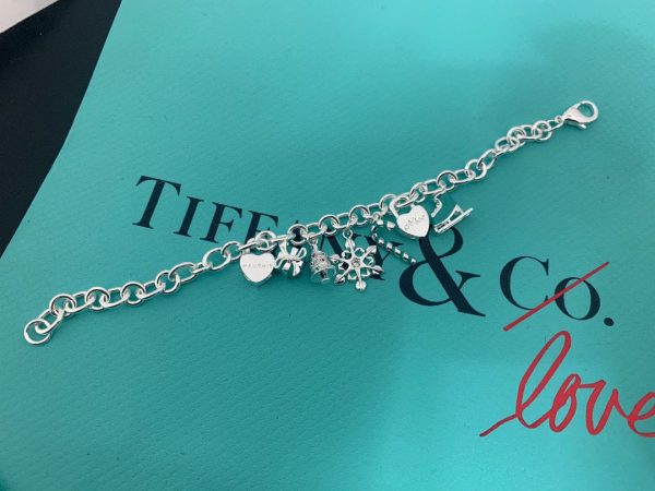 18K T Christmas Tag Bracelet - 图片 3