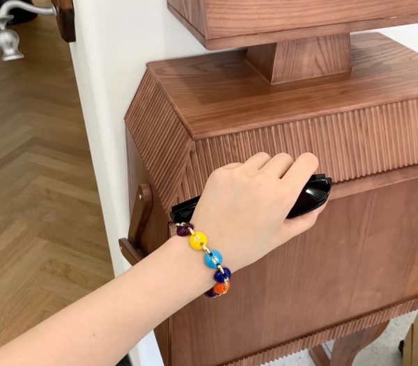 18K CC Color Beads Bracelet - 图片 3