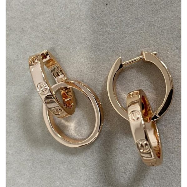 18K Love Earrings - 图片 5