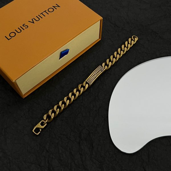 18K Louis Vintage Chains Bracelet - 图片 2