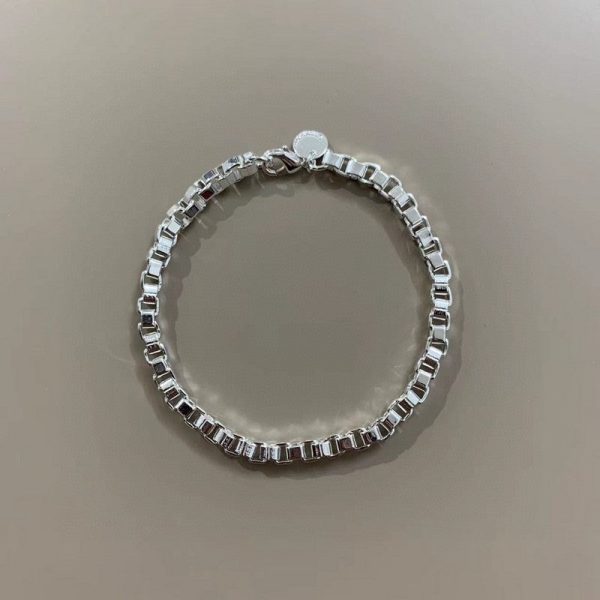 18K T Venetian Link Bracelet - 图片 4