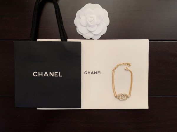 18K CC Crystals Bracelet - 图片 5