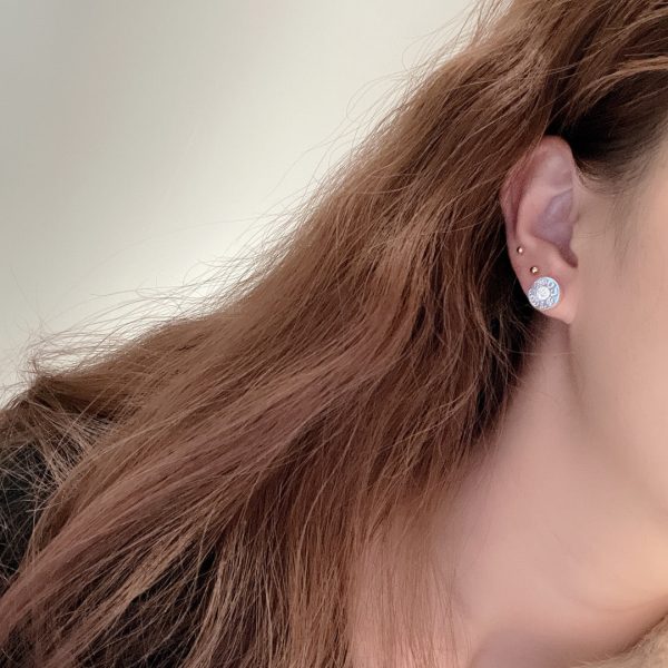 18K T 1837 Diamond Earrings - 图片 2